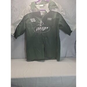 Vintage Dale Earnhardt Jr Shirt Mens Large NASCAR Racing Pit Crew AMP Energy Y2K